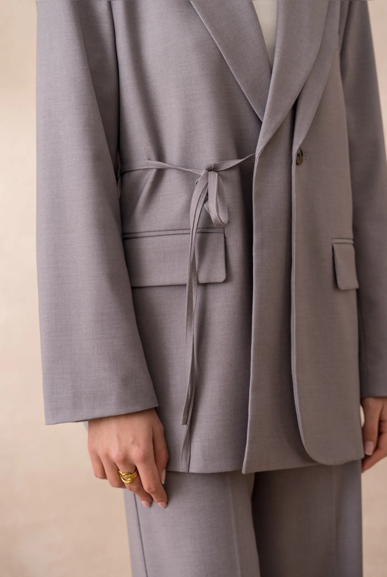 STONE - Double Lace Blazer