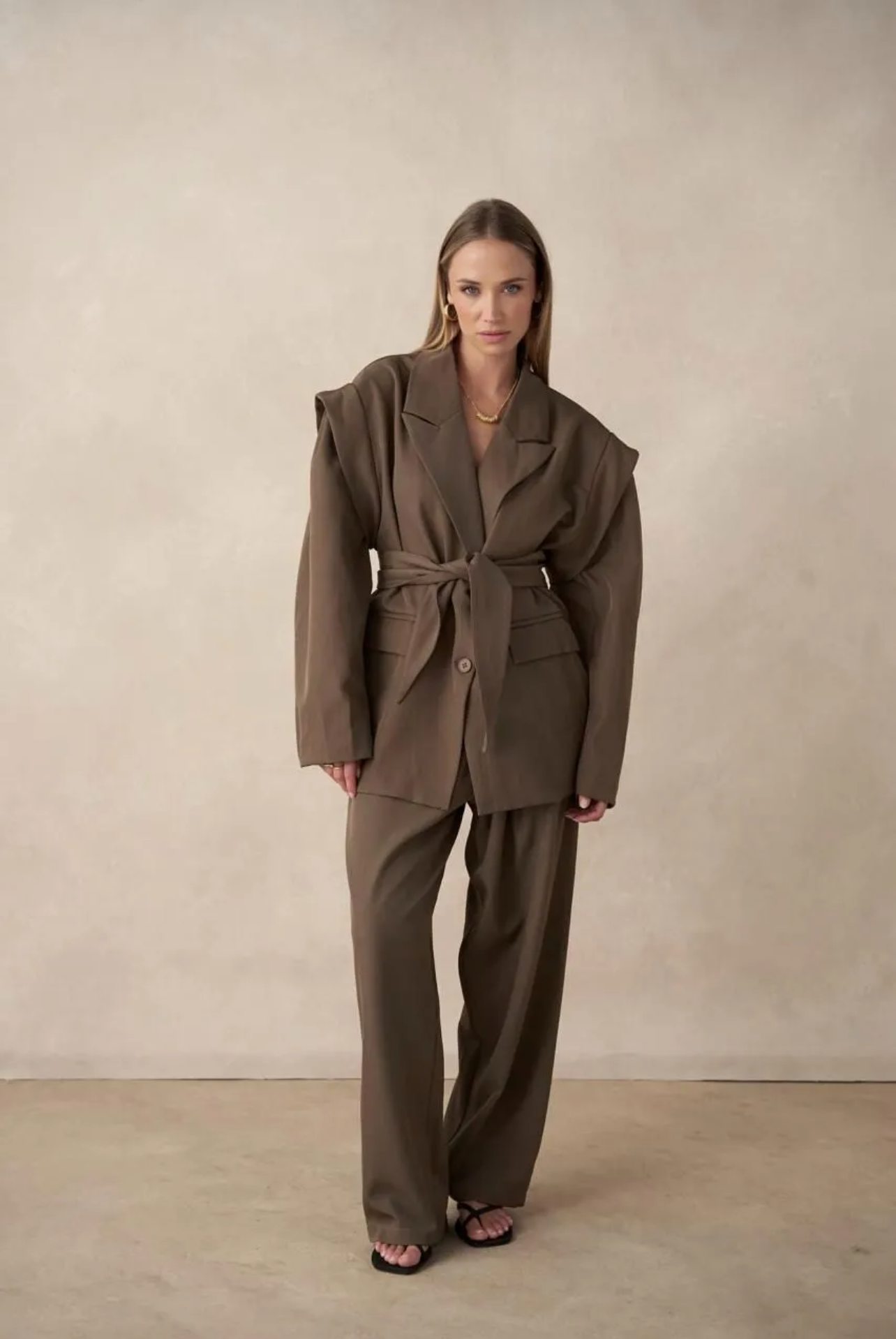 STONE - Cotton Blazer